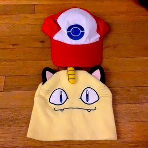 2 Pokémon baseball hat and beanie for $20